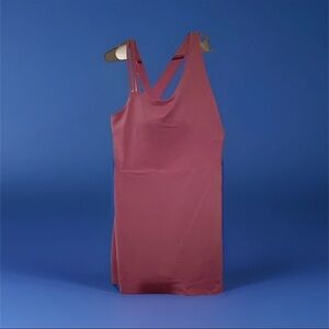 Elegant Pink Sleeveless Dress